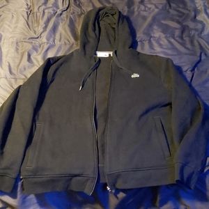Lacoste zip up hoodie